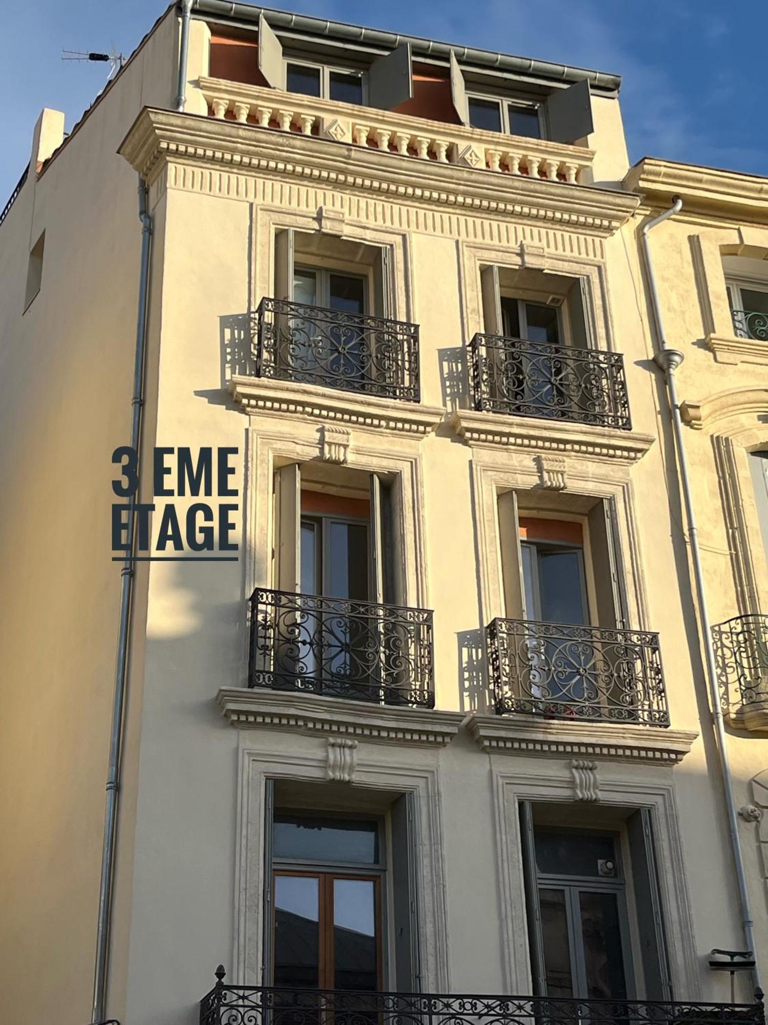 Appartement De Charme Avec Balcon Au Pied Des Commerces Béziers Exterior foto